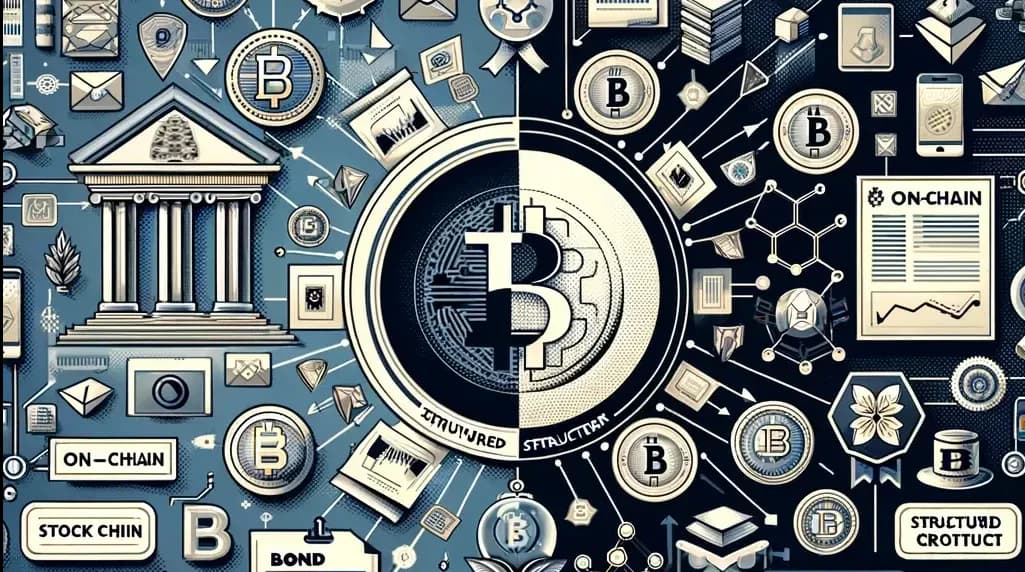 On-chain structured products and crypto structured products