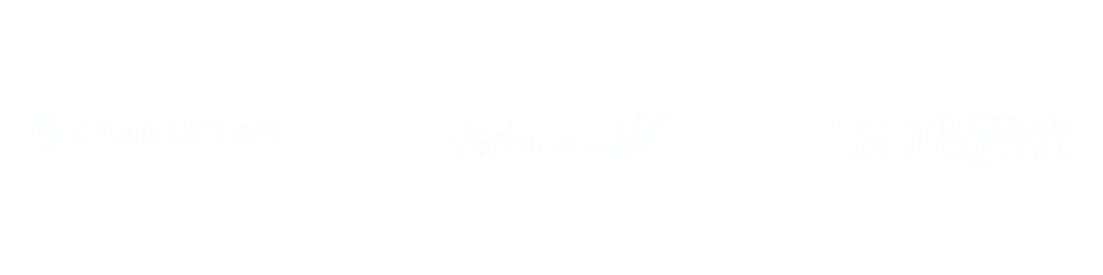 Event partner logos: Stableton, Verium and Tikehau Capital